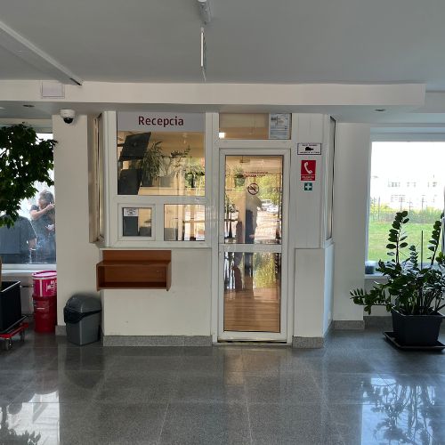 Vstupná hala s recepciou